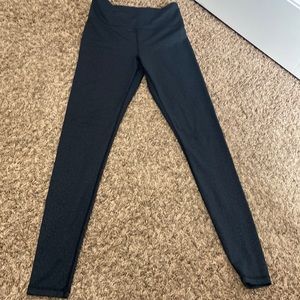Zyia black leopard print size 6-8 leggings